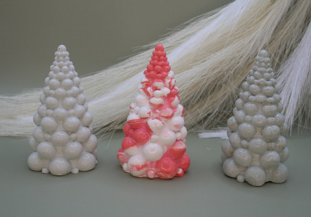 Sapin bulles de neige