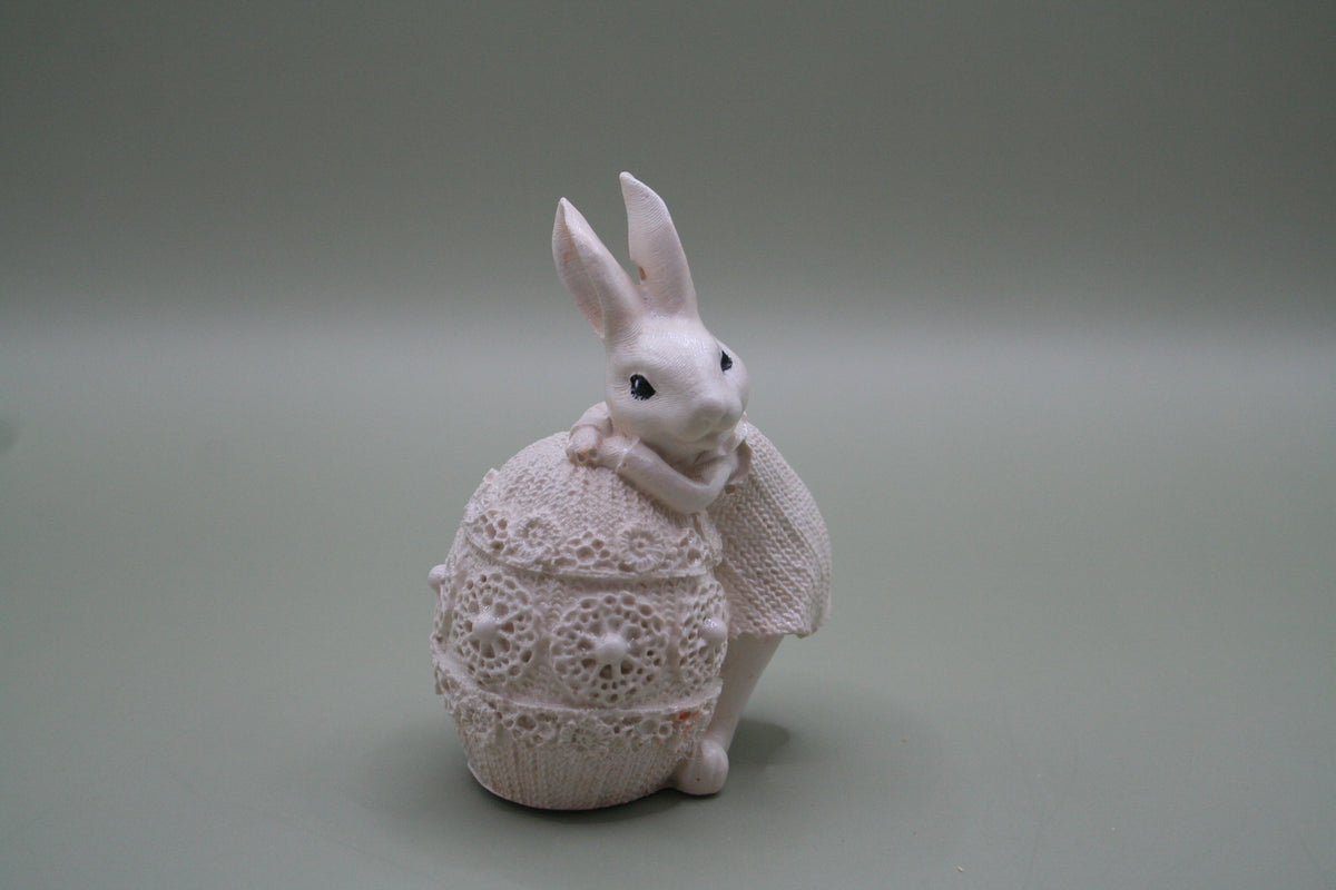 Lapin et dentelle